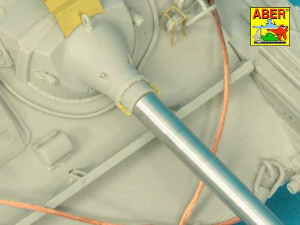 Aber 35L367 85 mm D-70 Barrel without Muzzle Brake for Soviet Self-Propelled Gun ASU-85 1/35 – Bild 7