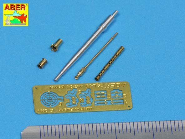 Aber 35L-106N Barrels set KwK.30 &amp;amp; MG 34 for Pz.Kpfw. II, Ausf. AF (1/35) – image 2