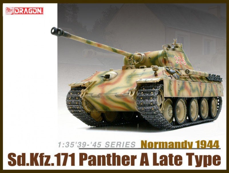 Dragon 6168 Sd.Kfz. 171 PANTHER A, NORMANDIE 1944 (1/35) – image 2