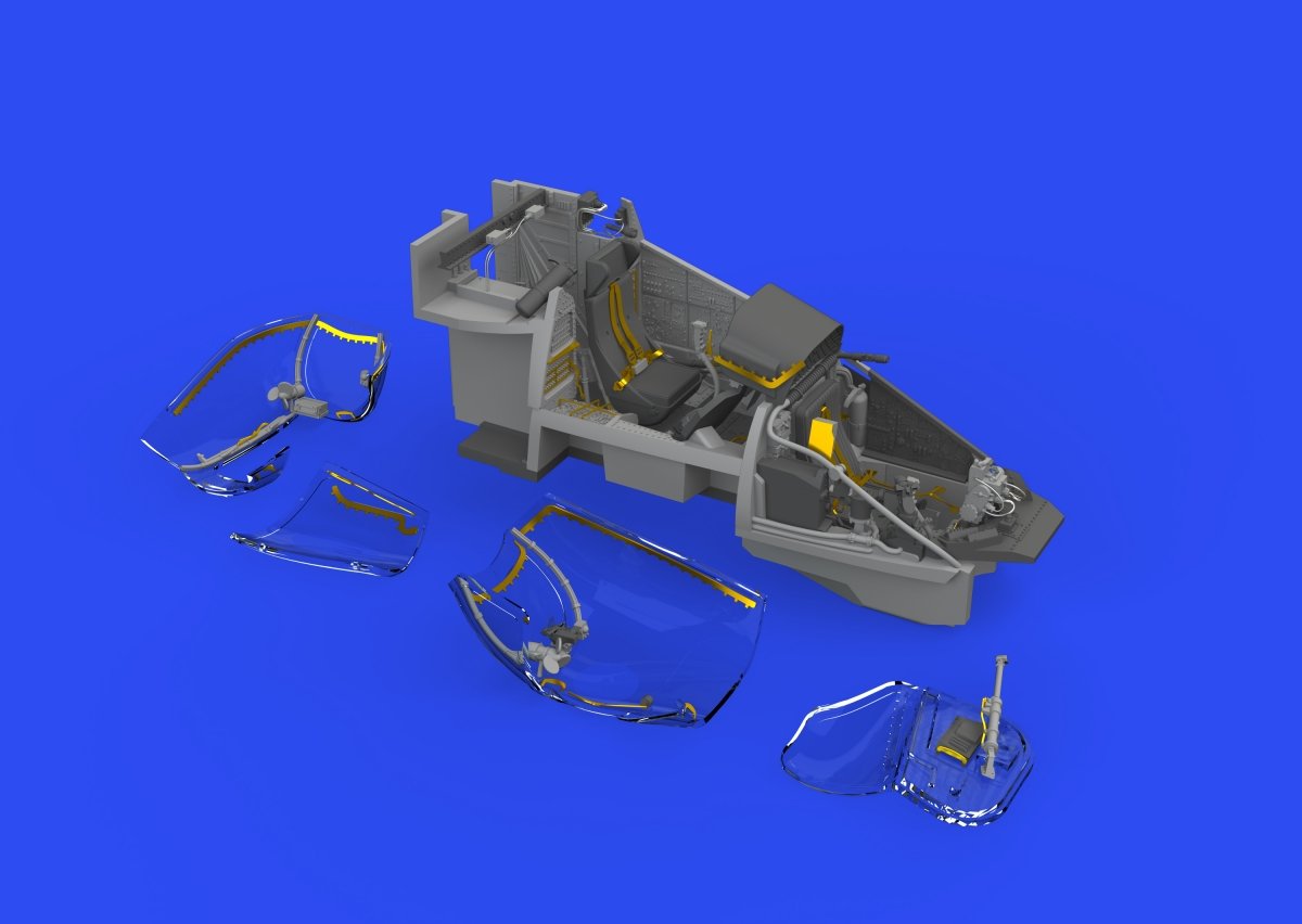 Eduard 648698 A6M2 seat PRINT EDUARD 1/48 – Bild 5