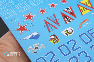 Quinta Studio MMD48005 Decal Su-17M4 (Afgan war series) 1/48 – imagen 6