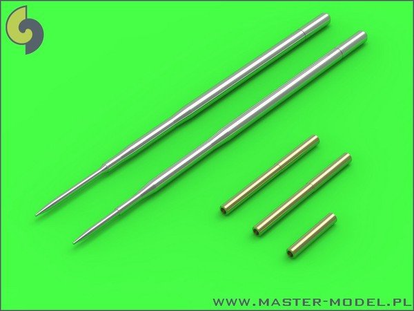 Master AM-32-070 MiG-17PF (Fresco D) - 23mm gun barrels set & Pitot Tubes 1/32
