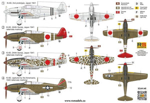 RS Models 92282 Ki-60 1/72 – immagine 2