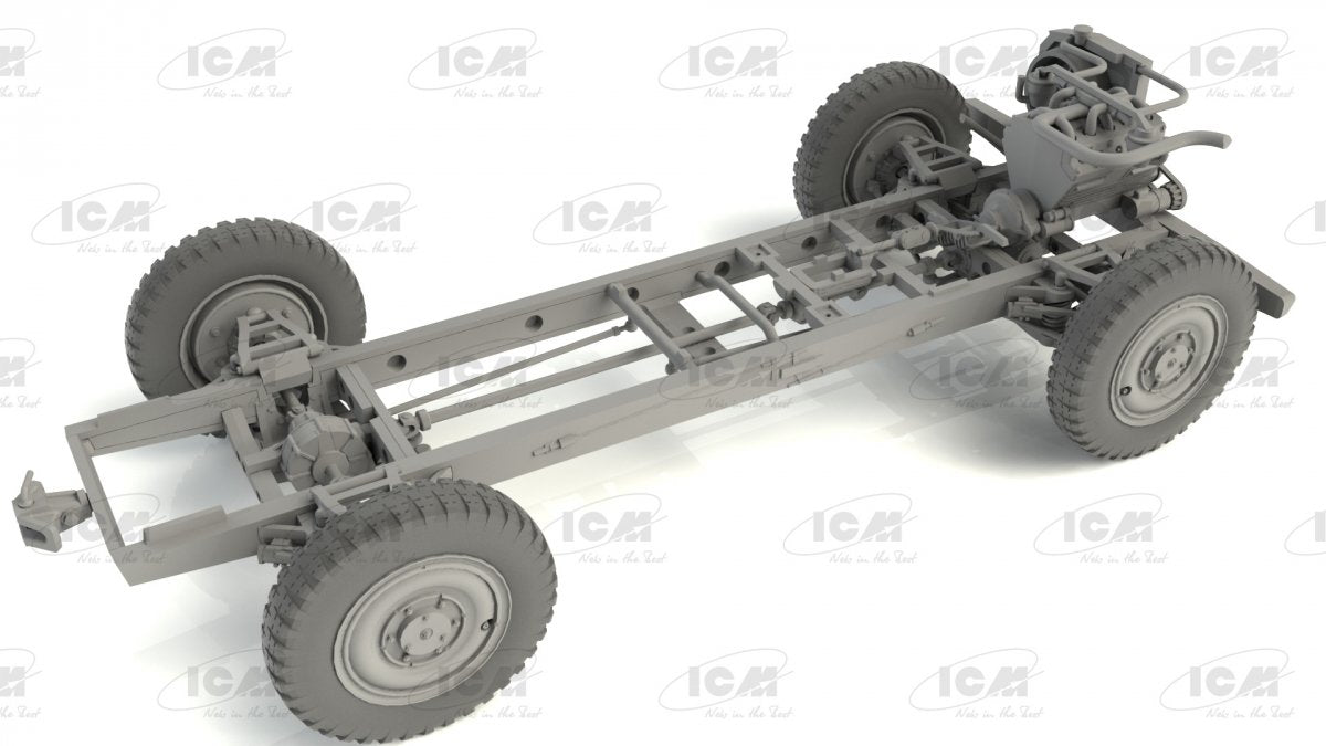 ICM 35110 Sd.Kfz. 247 Ausf.B, German Command Armoured Vehicle 1/35 – Bild 7