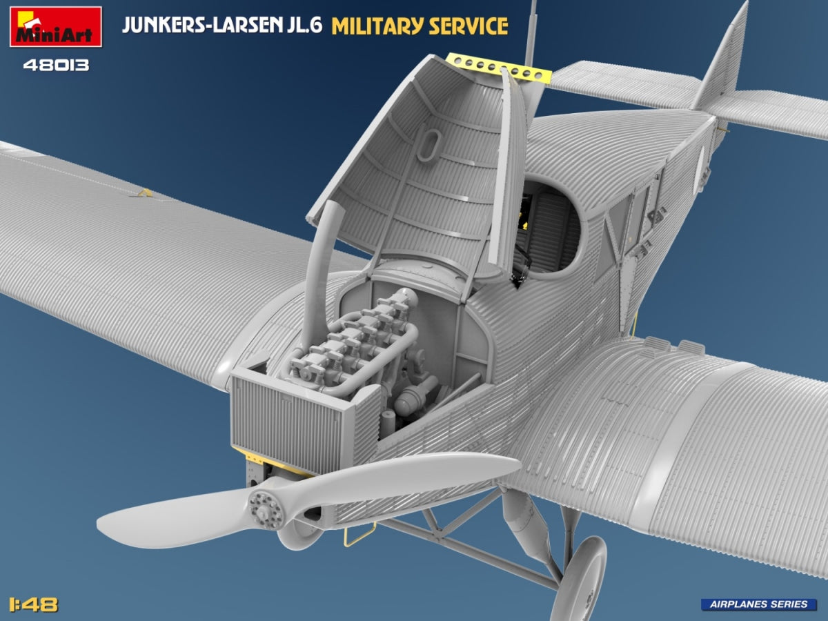 MiniArt 48013 Junkers-Larsen JL.6 1/48 – immagine 13