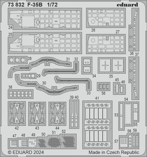 Eduard BIG72184 F-35B detail set Tamiya 1/72 – Bild 5