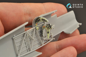 Quinta Studio QD48274 He 51B 3D-Printed &amp;amp; coloured Interior on decal paper (Roden) 1/48 – Bild 5