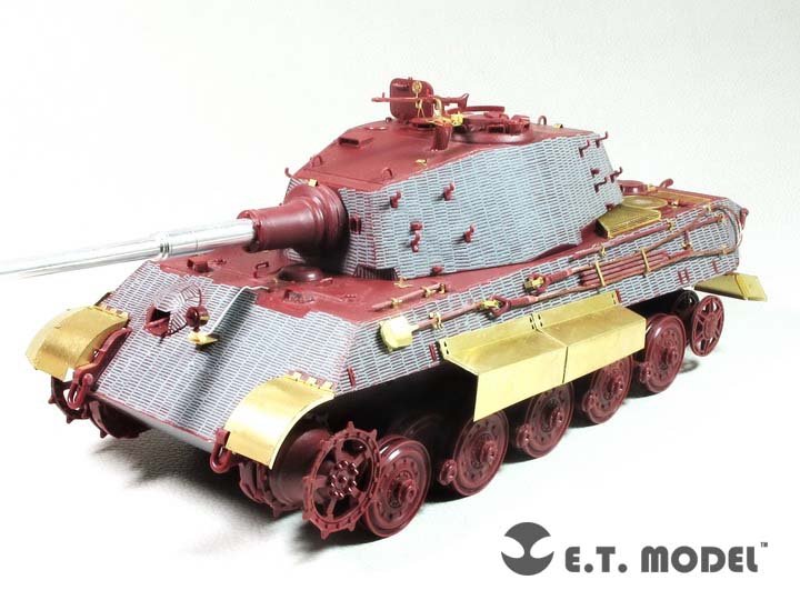 ET Model E35-259 WWII German KING TIGER (Tourelle Henschel) Basic (Pour kit MENG) (1/35) – image 2