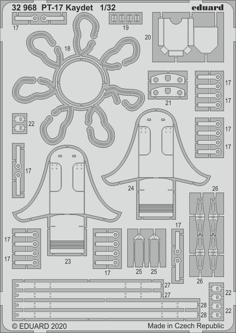 Eduard 32968 PT-17 Kaydet RODEN 1/32 – imagen 2