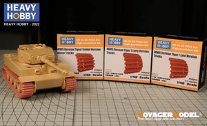 Heavy Hobby PT48001 WWII German Tiger I Early Version Tracks 1/48 – immagine 3