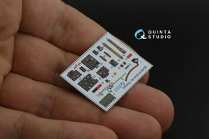 Quinta Studio QD48141 Ki-61-Id 3D-Printed &amp;amp; coloured Interior on decal paper (Tamiya) 1/48 – imagen 7