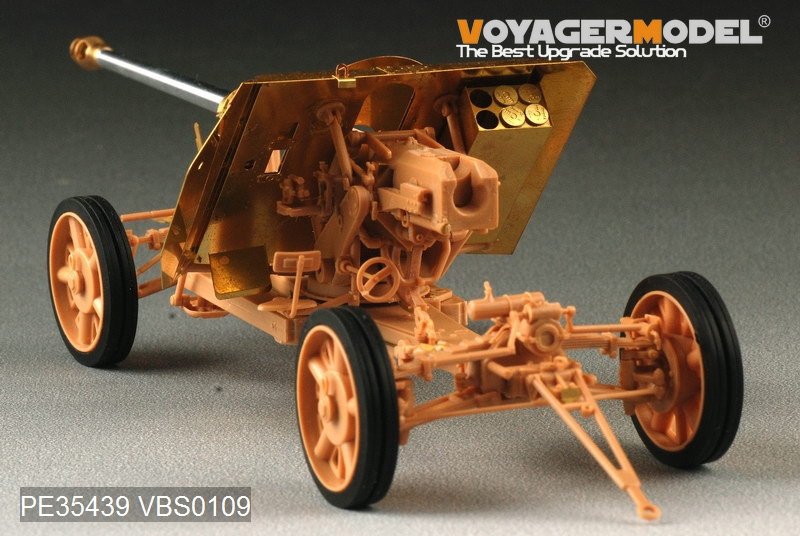 Maquette Voyager PE35439, canon antiaérien allemand de 88 cm Panzerjägerkanone PaK43 (Seconde Guerre mondiale) pour Trumpeter 02308, échelle 1/35 – image 8