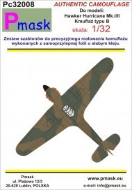 P-Mask PC32008 Hurricane Typ B - kamuflaż 1/32
