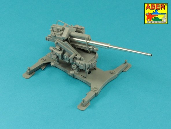 Aber 72L-73 Lufa 128mm do niemieckiego działa przeciw lotniczego Flak 40 1/72 – imagen 4