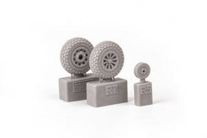 Eduard 672367 P-51D wheels oval tread EDUARD 1/72 – Bild 4