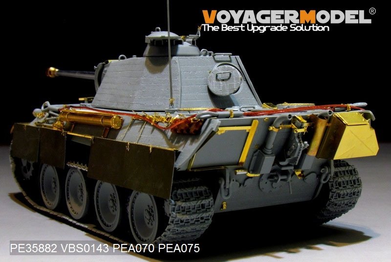 Voyager Model PE35882WWII German Panther G Early ver. Basic For DRAGON 1/35 – imagen 9