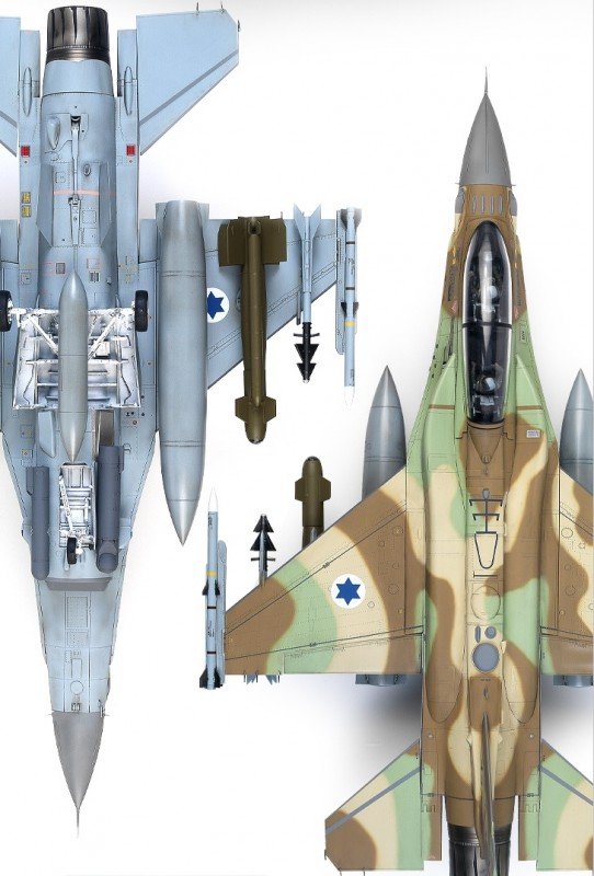 Academy 12105 F-16I SUFA 1/32 – Bild 4