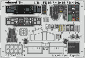 Eduard FE1517 MH-60L ICM 1/48