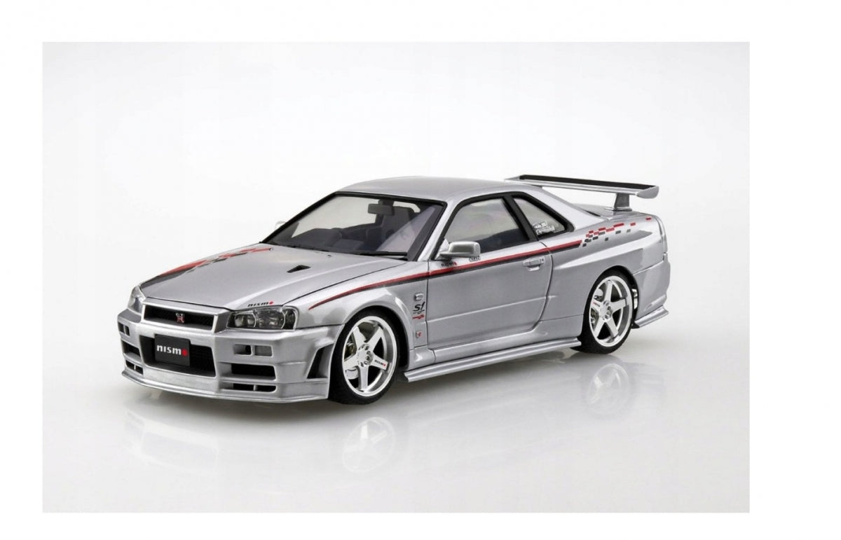 Aoshima 06607 Nissan BNR34 Skyline GT-R Nismo S-Tune &amp;#39;04 1/24 – imagen 2