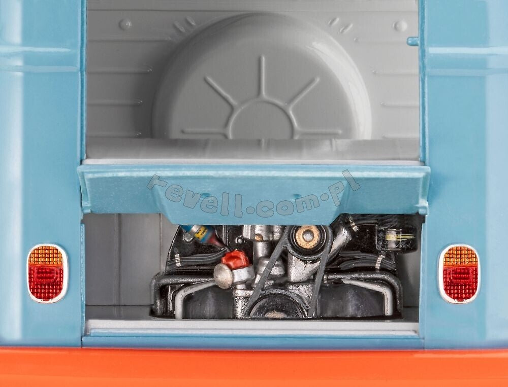 Revell 07726 VW T1 Panel Van - Gulf Decoration 1/24 – Bild 5
