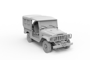 AK Interactive AK35004 FJ43 SUV WITH SOFT TOP IDF &amp;amp; LAF 1/35 – imagen 4
