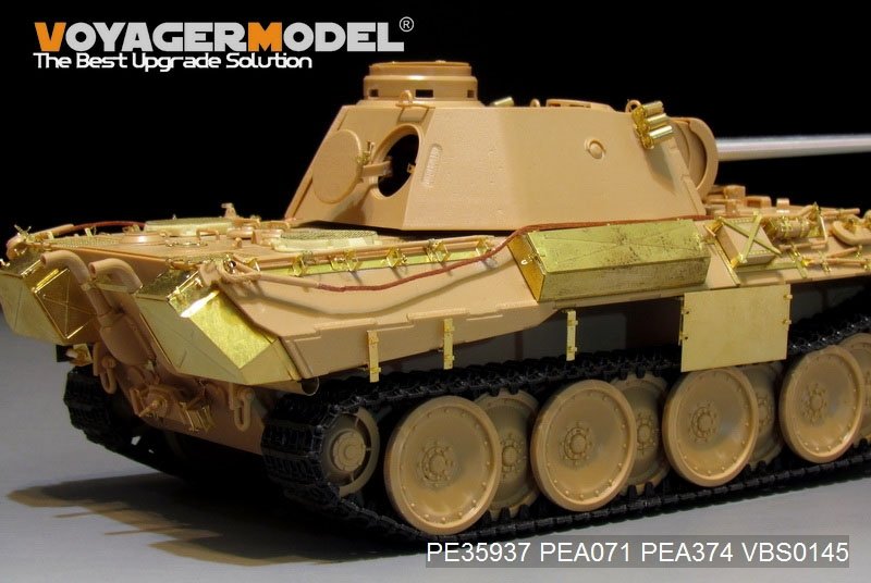 Voyager Model PE35937 WWII German Panther D Tanks Basic For MENG TS-038 1/35 – zdjęcie 4