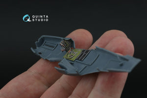 Quinta Studio QD72182 P-51D Mustang Late 3D-Printed &amp;amp; coloured Interior on decal paper (Eduard) 1/72 – imagen 8