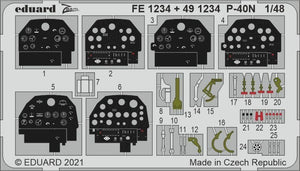 Eduard BIG49316 P-40N ACADEMY 1/48 – imagen 4