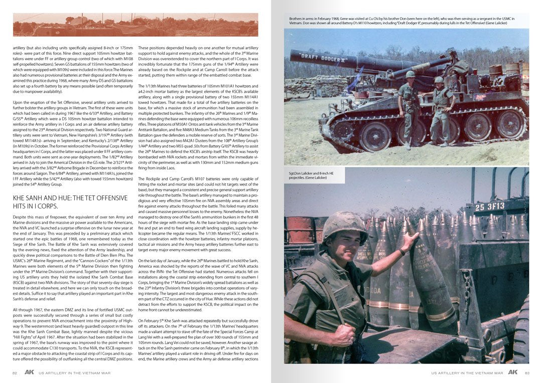 AK Interactive AK130007 AMERICAN ARTILLERY IN VIETNAM EN – imagen 7