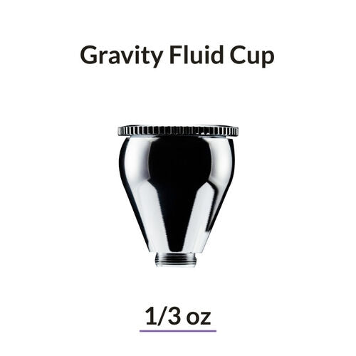 Gaahleri 46906 10 ml Mirror-Level Gravity Fluid Airbrush Cup