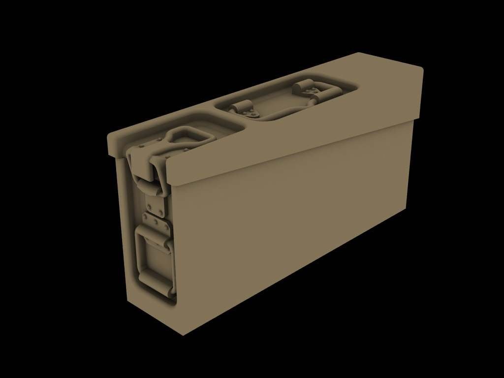 Panzer Art RE35-549 Metal ammo boxes for MG34/42 (12pcs) 1/35