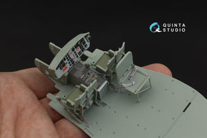 Quinta Studio QD35049 UH-1C 3D-Printed &amp;amp; coloured Interior on decal paper ( Academy ) 1/35 – imagen 4