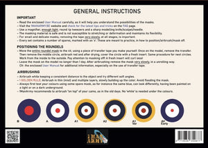 1 Man Army 48GEN520 RAF Roundels for Spitfire Mk I/II 1/48 – imagen 2