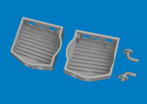 Eduard 6481067 P-40 wheel bays PRINT Eduard 1/48 – imagen 2