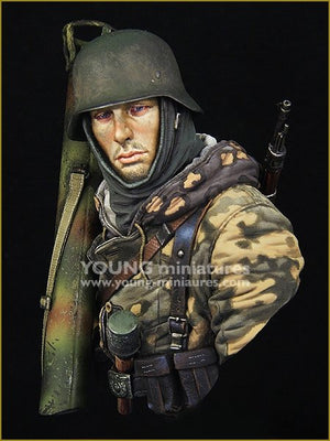 Young Miniatures YM1865 German Waffen SS with Panzerschreck 1/10 – imagen 2