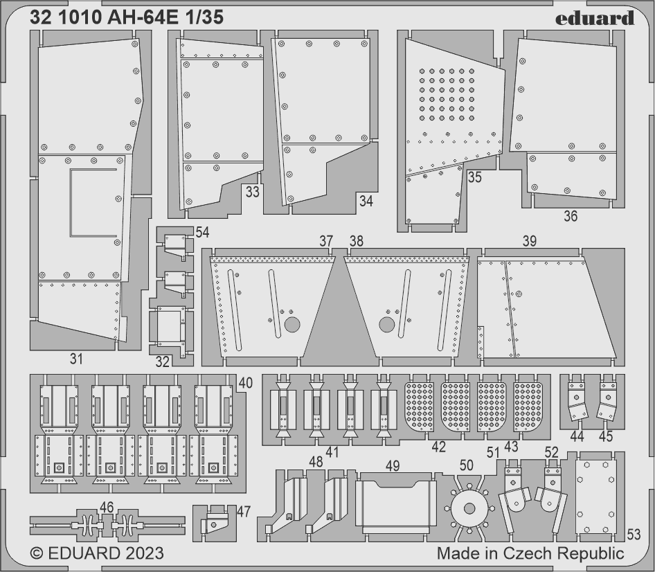 Eduard 321010 AH-64E TAKOM 1/35 – imagen 2
