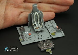 Quinta Studio QD32208 P-40F WarHawk 3D-Printed coloured Interior on decal paper (Trumpeter) 1/32 – imagen 10