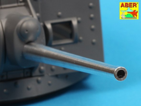 Aber 16L-07 Lufa do niemieckiej armaty czołgowej KwK A 7 do Pz.Kpfw. 38(t) / German 3,7 cm KwK A 7 L/42 tank gun barrel for Pz.Kpfw. 38(t) 1/16 – imagen 5