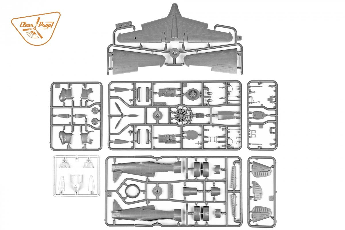 Clear Prop! CP72021 H-75O Hawk STARTER KIT 1/72 – image 7
