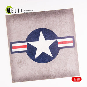 KELIK KS48027 US Roundel - Acrylic 3 mm (240 x 240 mm) (190g) 1/48 – imagen 4