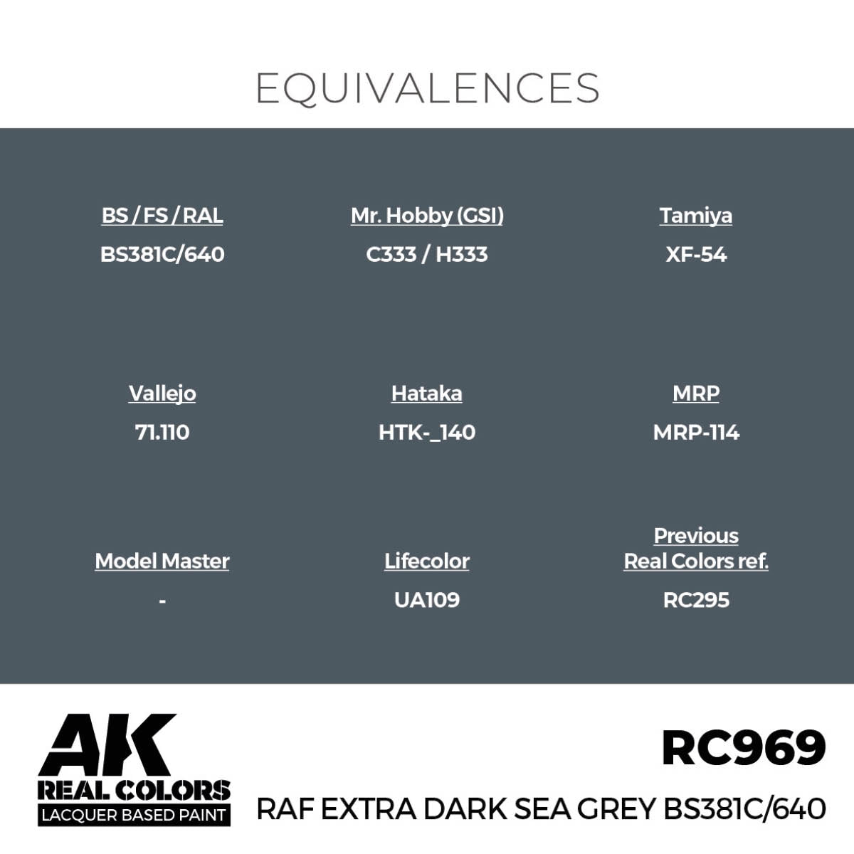 AK Interactive RC969 RAF Extra Dark Sea Gray BS381C/640 17 ml – image 3