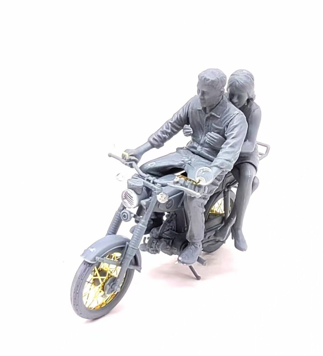Gecko Models 35GM0127 60’~70&amp;#39;s Southern Vietnamese &amp;amp; Japanese SS50E Motorbike Set 1/35 – imagen 4