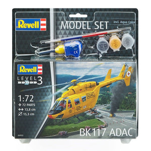 Revell 64953 Model Set BK-117 ADAC 1/72