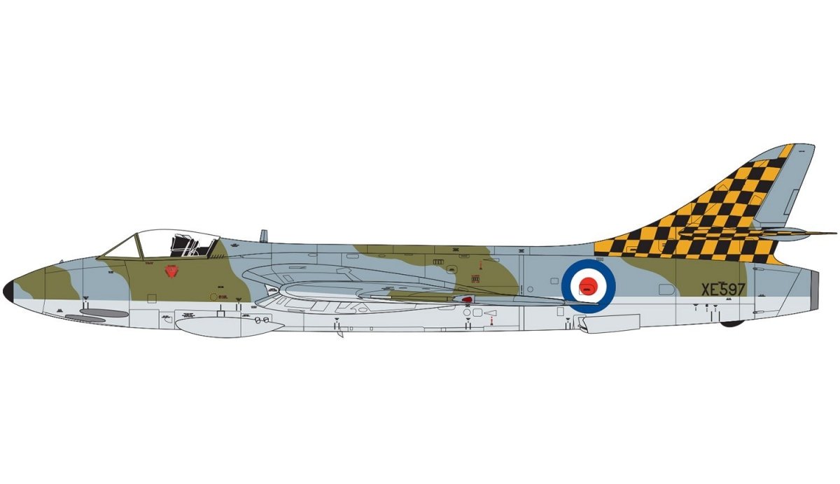 Airfix 09185 Hawker Hunter F6 1/48 – imagen 3