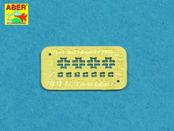 Aber 35L-198 Armament for British Vickers Medium Tank MK I OQF 3 pdr Vickers x1 pcs. 0.303 Vickers x2pcs. 1/35 – imagen 3