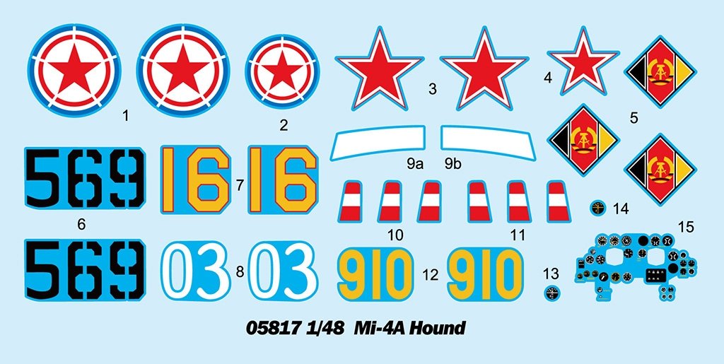 Trumpeter 05817 Mi-4A Hound 1/48 – immagine 3