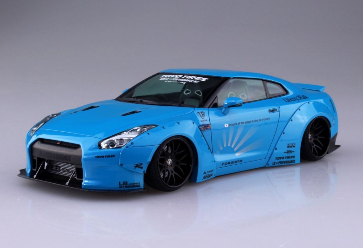 Aoshima 05402 Nissan LB Works R35 GT-R Ver1 1/24 – imagen 2