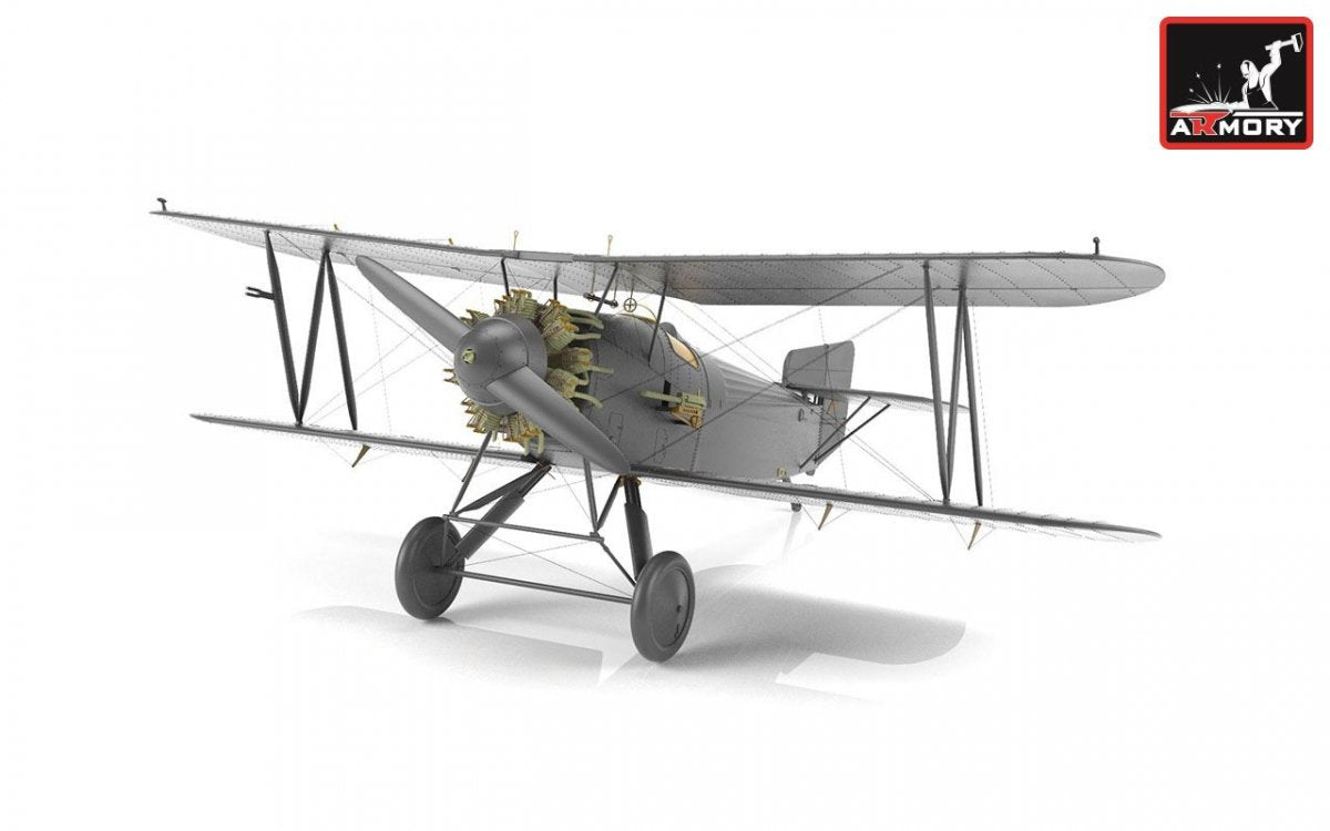 Armory Models 48001 Fairey Flycatcher British interwar FAA Fighter, early version, w/ Jaguar-III engine 1/48 – Bild 4