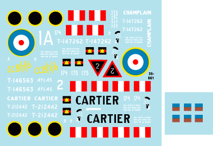 Star Decals 35-861 Canadian Armour in Italy 1/35 – imagen 2