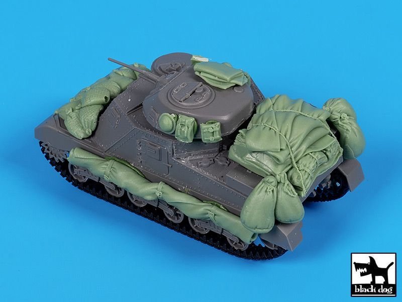 Black Dog T72121 M 3 Grant accessories set for Mirage Hobby 1/72 – imagen 2